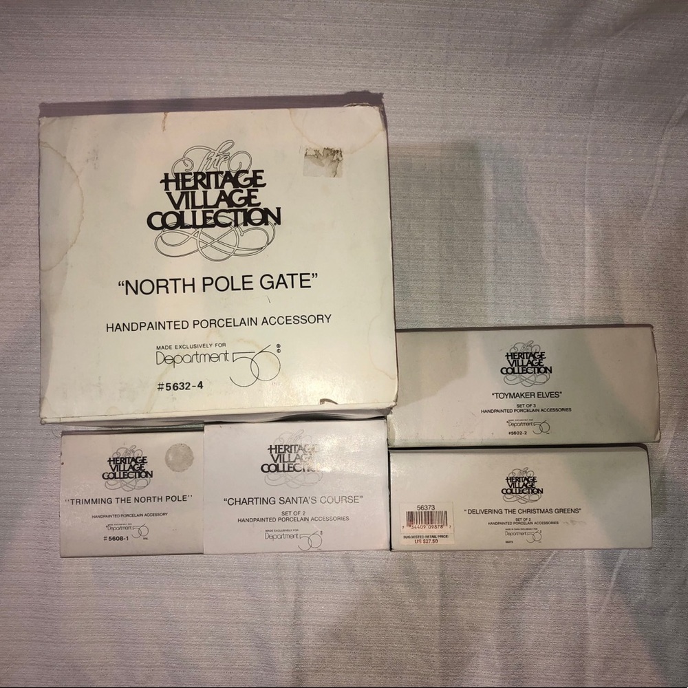 Heritage Village Collection House and Accessories